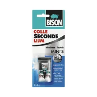 Bison Seconde lijm mini’s 3 x 1 gram
